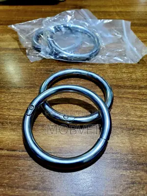 Heavy-Duty Stainless Steel Bull Ring for Cattle Handling