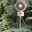 Rechargeable Standing Fan with Tripod Legs - 3