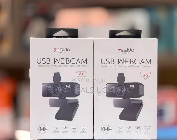 Yesido KM14 USB Webcam 360 Rotation 2K - 1