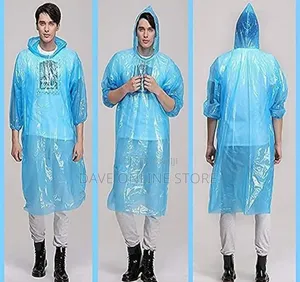 3-Pack Unisex Disposable Rain Card for Waterproof Rain