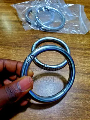 Heavy-Duty Bull Ring - Livestock Control Tool