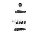 AHD Kit 1080p HD 4-Way CCTV Security Camera System - 1