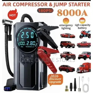 Peak Jump Starter with Digital Tyre Inflator