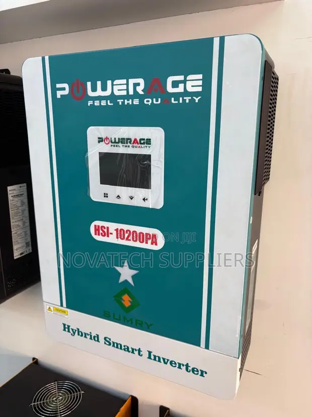PowerAge 10.2kW 48V Hybrid Smart Solar Inverter - 3-Year Warranty - 1