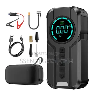Bupmova 4-in-1 Car Jump Starter & Air Compressor