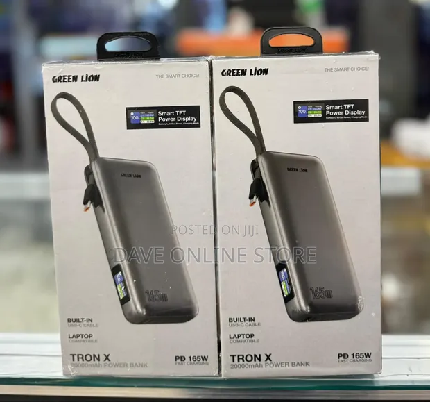 Green Lion Tron X 20000mAh Power Bank - 1