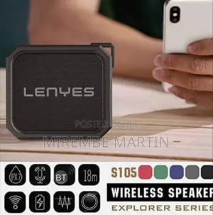 Lenyes S105 Portable Wireless Bluetooth Speaker IPX7 Waterproof