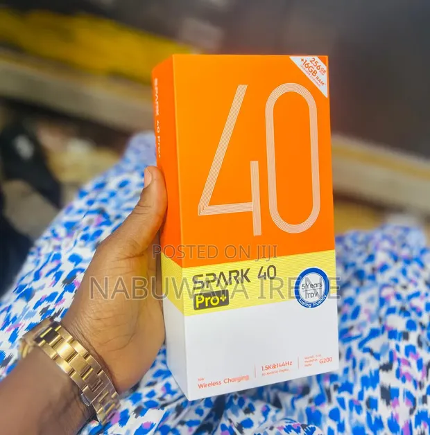 New Tecno Spark 40 Pro+ 256GB Gray - 1