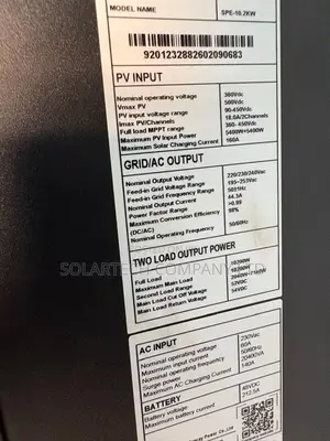 Sumry 10.2KW 48V Hybrid Solar Inverter Dual MPPT