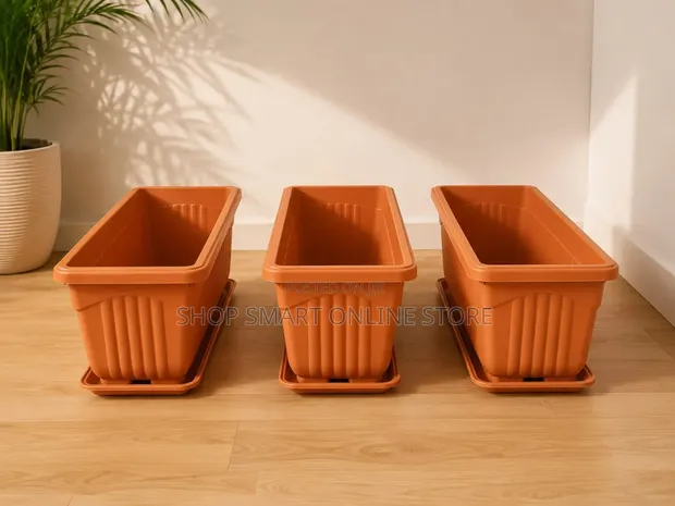 Brand New Plastic Flower Pots - 1