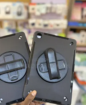 3-Layer Rugged Tablet Case with Kickstand & Hand Strap for Samsung Galaxy Tab A9+/A11+