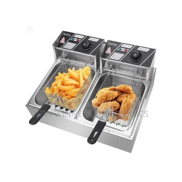Global Star Double Deep Fryer - 1