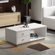 Wood-Mode Golden Rectangular Center Table - 1