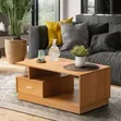 Wood-Mode Golden Rectangular Center Table - 2
