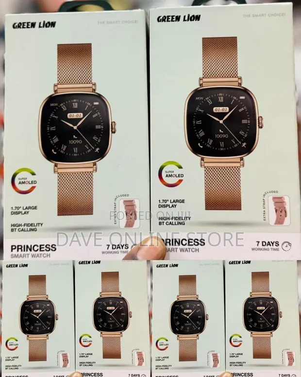 Green Lion Princess Smart Watch - 1