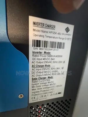 Sumry 5KVA Hybrid Solar Inverter Charger with 105V PV Input
