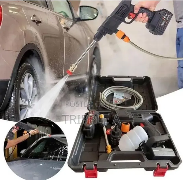 New Wireless Electric Pressure Wash Gun - 1