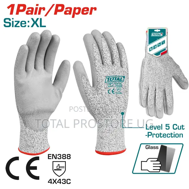 Total Tools Prostore Cut-Resistance Gloves XL - 1