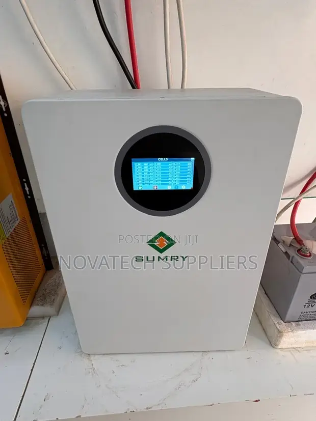 Sumry 5.12kWh LiFePO4 Solar Battery 6000 Cycles - 1