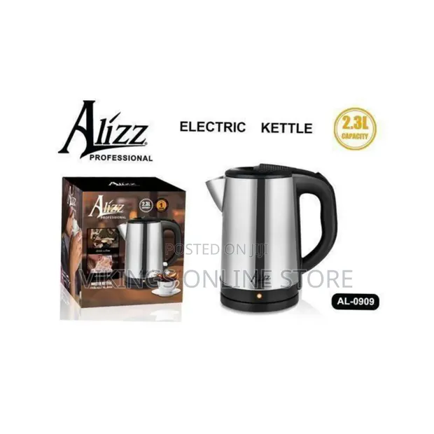 Alizz 2.3 Litre Professional Stainless Steel Water and Tea Boiler - 1