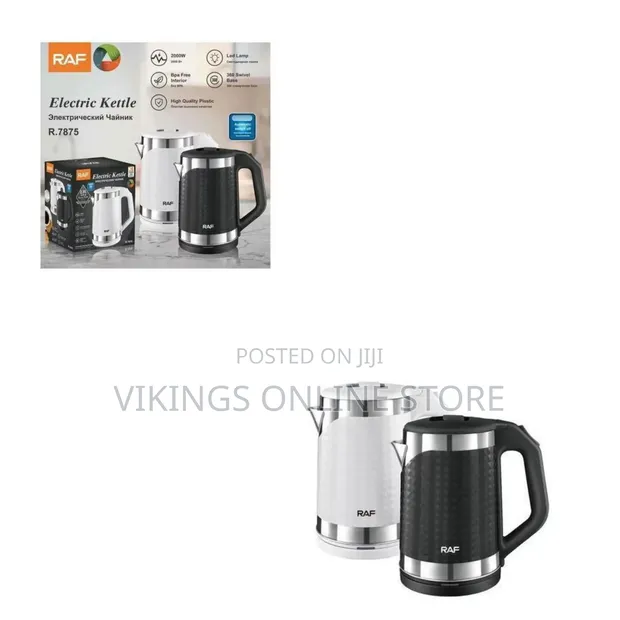 RAF 2L Double Wall Stainless Steel Electric Kettle - 1