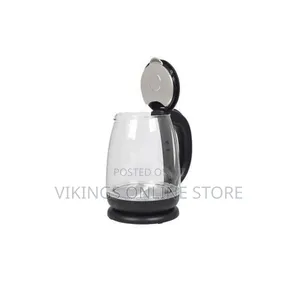Electro Master 2 Liter Electric Glass Kettle with Blue LED
