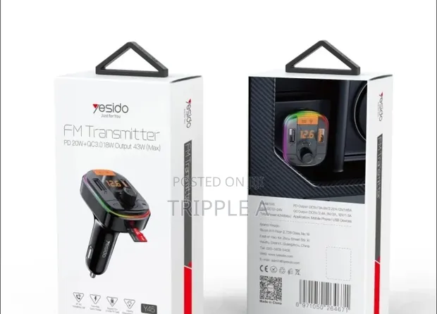 Yesido Car FM Transmitter - 1