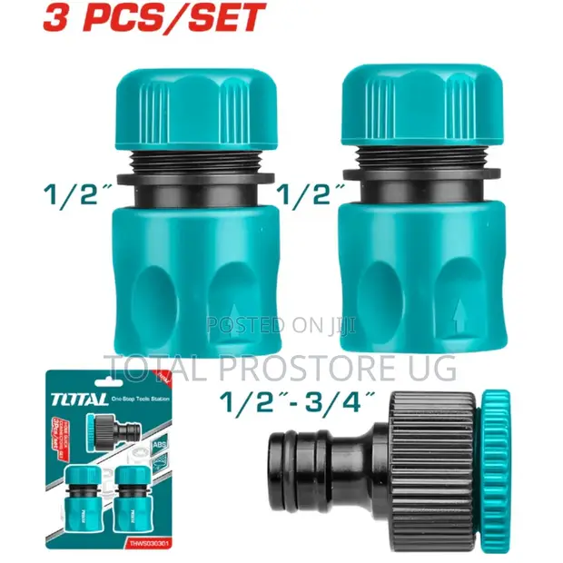3 Piece Hose Quick Connector Set - 1