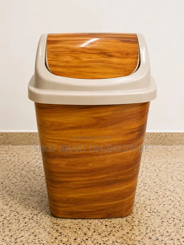 Brand New Stackable Plastic Dust Bins - 1