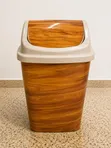 Brand New Stackable Plastic Dust Bins - 1