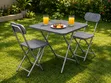 Brand New Foldable Reading Table and Chairs Set - 1