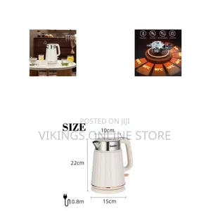 Sonifer Electric Kettle 1.3L Cream