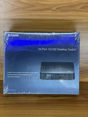 D-Link DES-1016A 16-Port Desktop Switch