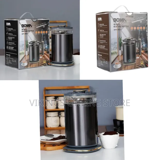Boma 1.7 Liter Retro Electric Kettle with Keep Warm Function - 1