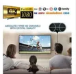 Digital Indoor TV Antenna with Signal Amplifier - 1