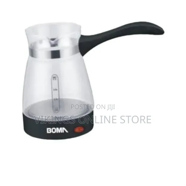 Boma Grand Electronic Turkish Coffee Pot Glass Kettle - 1
