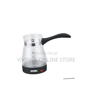 Boma Grand Electronic Turkish Coffee Pot Glass Kettle
