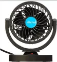 Plastic Black Mitchell Single Car Fan - 1