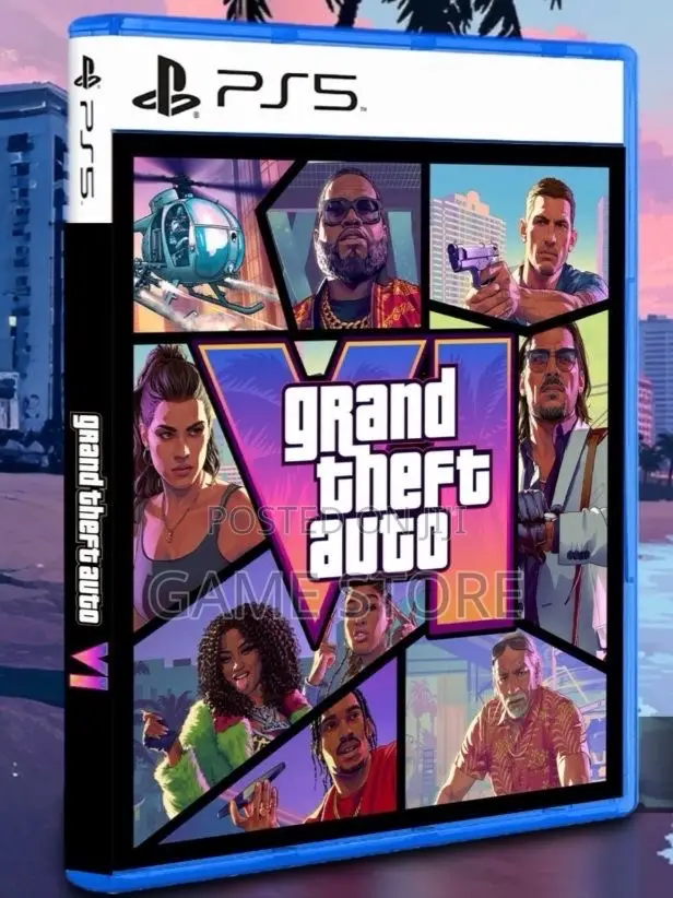 GTA 6 PS5 Game - 1