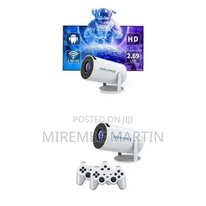 2-in-1 Professional Chip Portable Game Projector