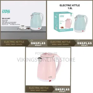 Winningstar 1.8L Double Layer Stainless Steel Electric Kettle
