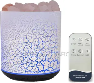 3-in-1 Himalayan Salt Lamp Diffuser Humidifier (400ml)
