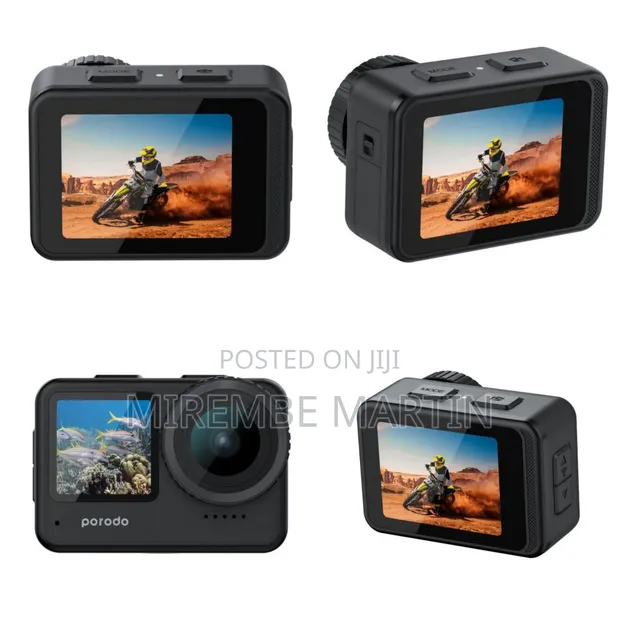 Porodo Lifestyle Fully Waterproof UHD Action Camera - 1