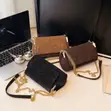 Chain Cross Bag - Suede - 3