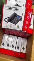 New GSM Fixed Wireless Phone - Black - 1