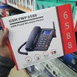 New GSM Fixed Wireless Phone - Black - 2