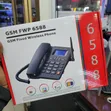 New GSM Fixed Wireless Phone - Black - 4