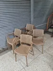 Umbra Spaced Back Plastic Chairs - 2