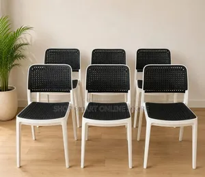 Terrace Indoor/Outdoor Plastic Chairs - Brand New