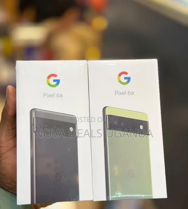 New Google Pixel 6a 128GB Black - 1